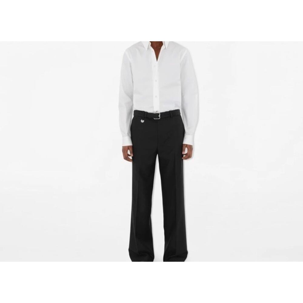 Burberry London White Long Sleeve Button Down Shirt 16½ / 42 (Tailored Fit